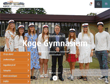 Tablet Screenshot of kggym.dk